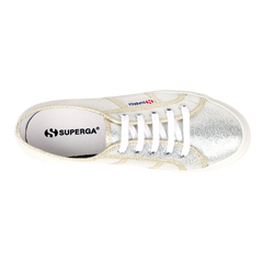 Superga 2750 Lamé Grey Silver Gold