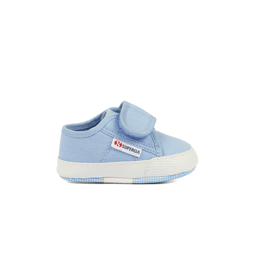 Superga 4006 Baby Strap Azure Summery Sky White Avorio