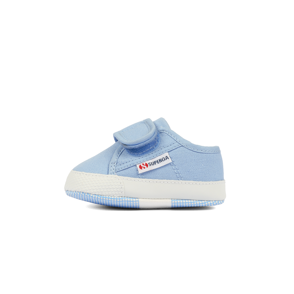 Superga 4006 Baby Strap Azure Summery Sky White Avorio