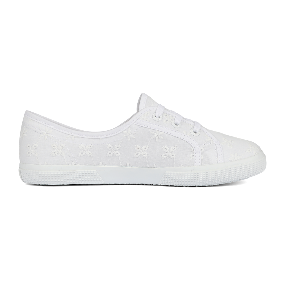 Superga 2211 Flower Sangallo Total White