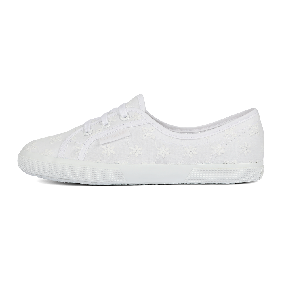 Superga 2211 Flower Sangallo Total White