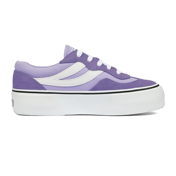 Superga 3041 Revolley Colorblock Platform Violet Lilla