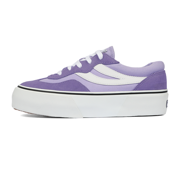 Superga 3041 Revolley Colorblock Platform Violet Lilla