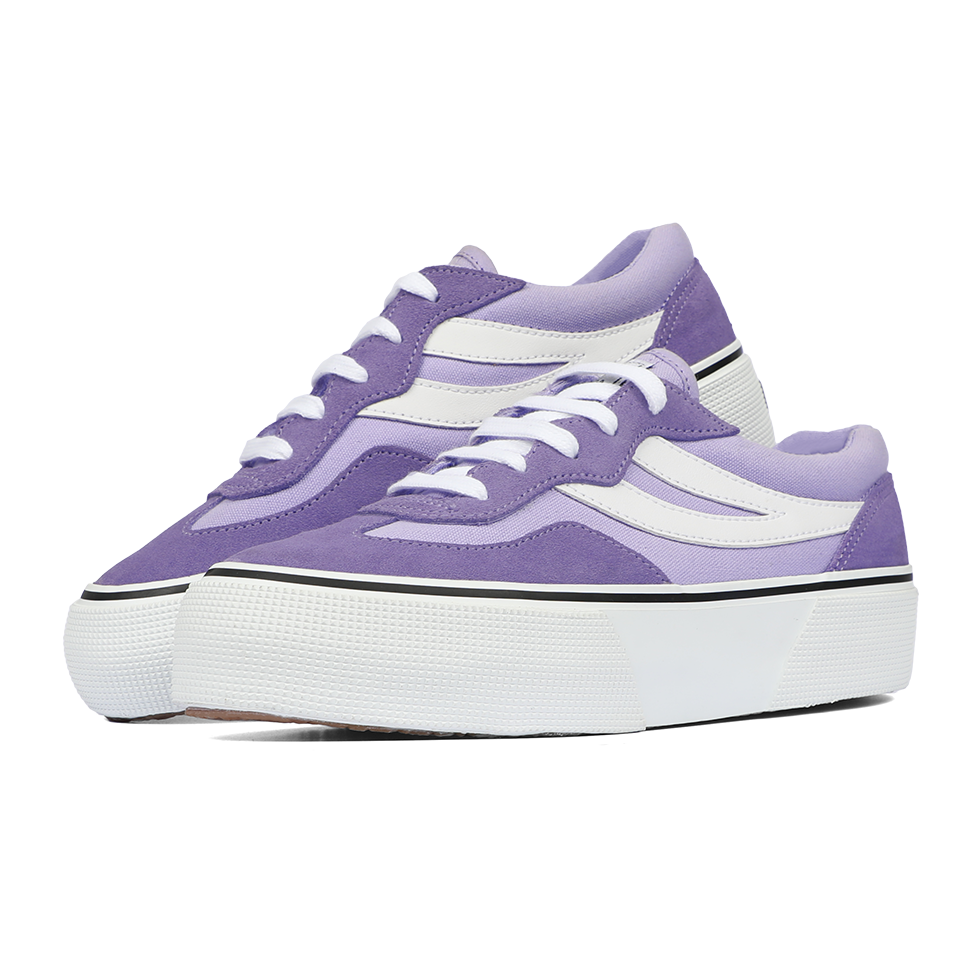 Superga 3041 Revolley Colorblock Platform Violet Lilla