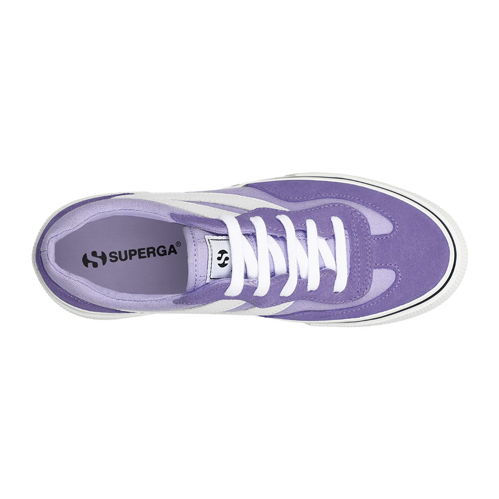 Superga 3041 Revolley Colorblock Platform Violet Lilla