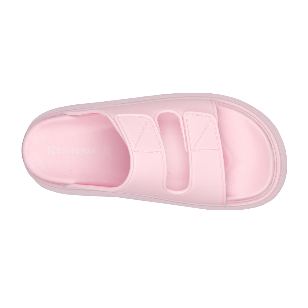 Superga 1918 Slides Double Band Pink Ish