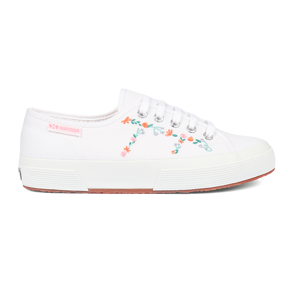 Superga 2750 Little Flowers Embroidery