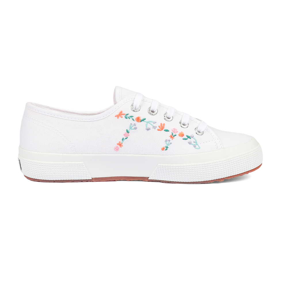 Superga 2750 Little Flowers Embroidery