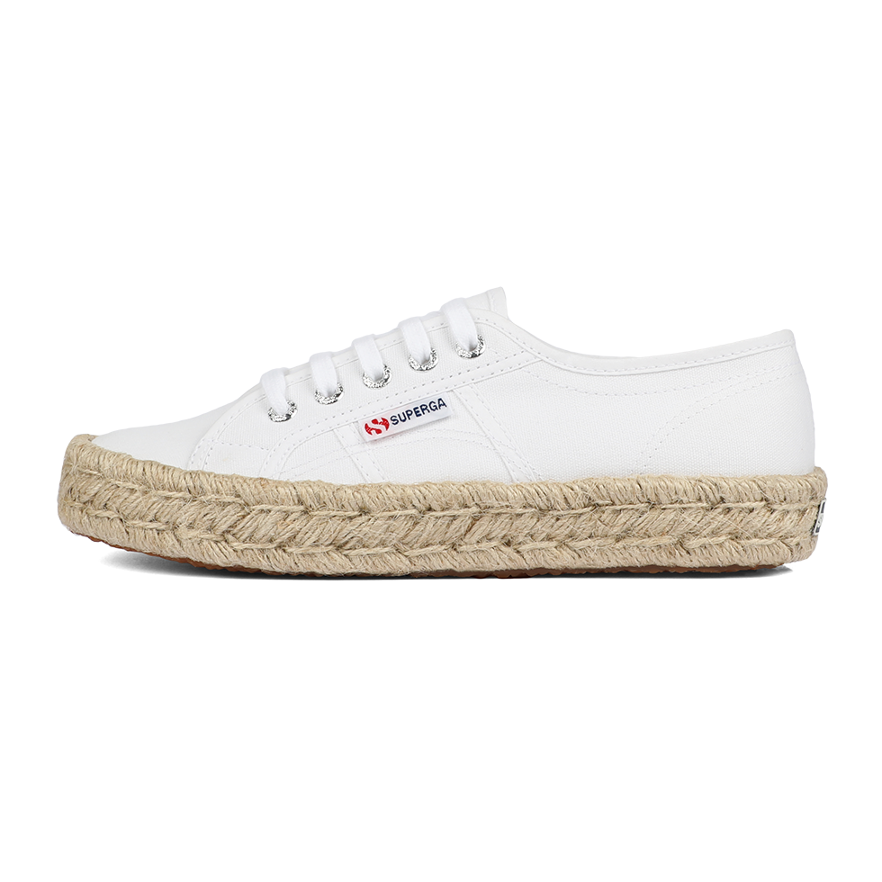 Superga 2750 Stone Wash Rope White Washed