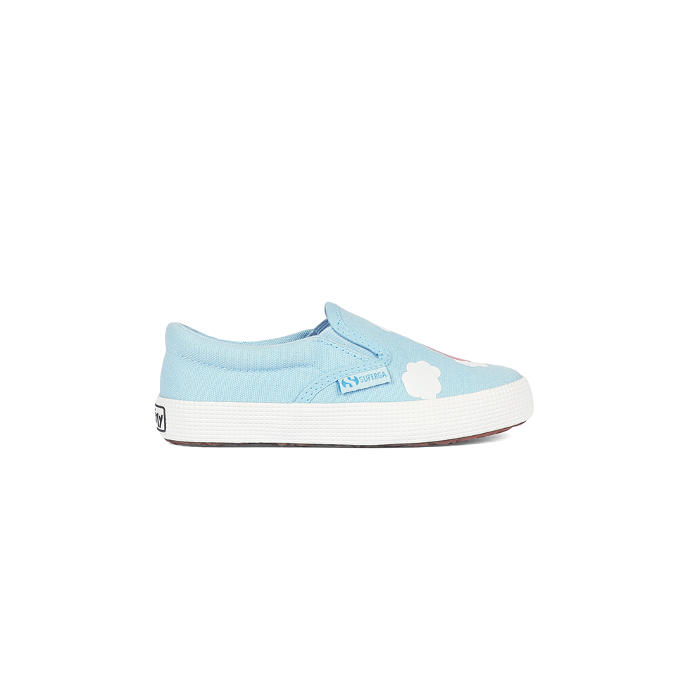 Superga X Slimy Oddity Junior 2350 Be Gentle Light Blue Cloudy