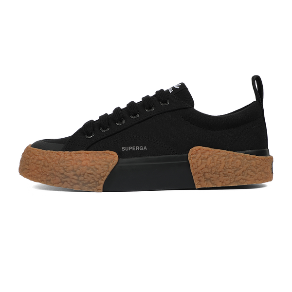 Superga 2660 Stripe Big Bumpers Black Gum