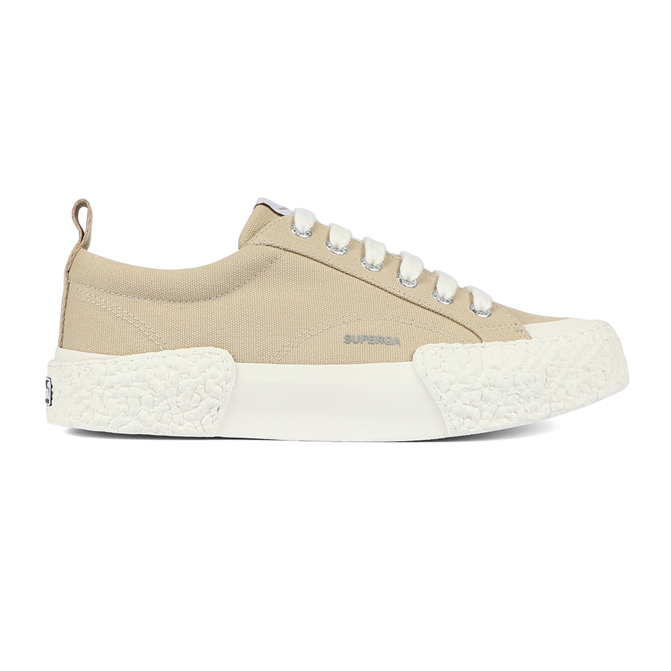 Superga 2660 Stripe Big Bumpers Beige Light Off White