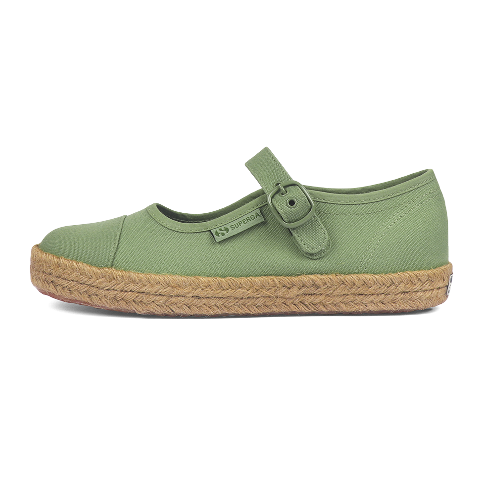 Superga x Drea Chong 2601 Mary Jane Green Safari