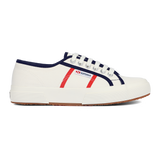 Superga 2750 Colourblocking White Avorio Navy Red