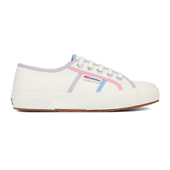 Superga 2750 Colourblocking White Avorio Pink Blue Light