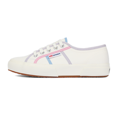 Superga 2750 Colourblocking White Avorio Pink Blue Light