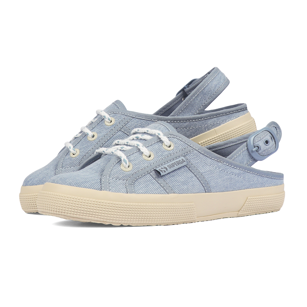 Superga x Drea Chong 2933 Sling Back Light Blue