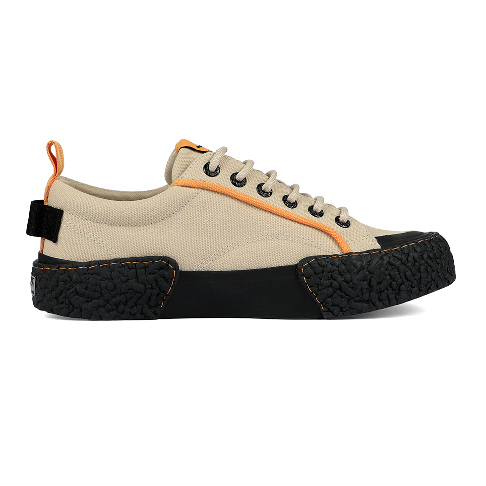 Superga 2660 Stripe Big Bumpers Tape Beige Light Orange Blazing Black