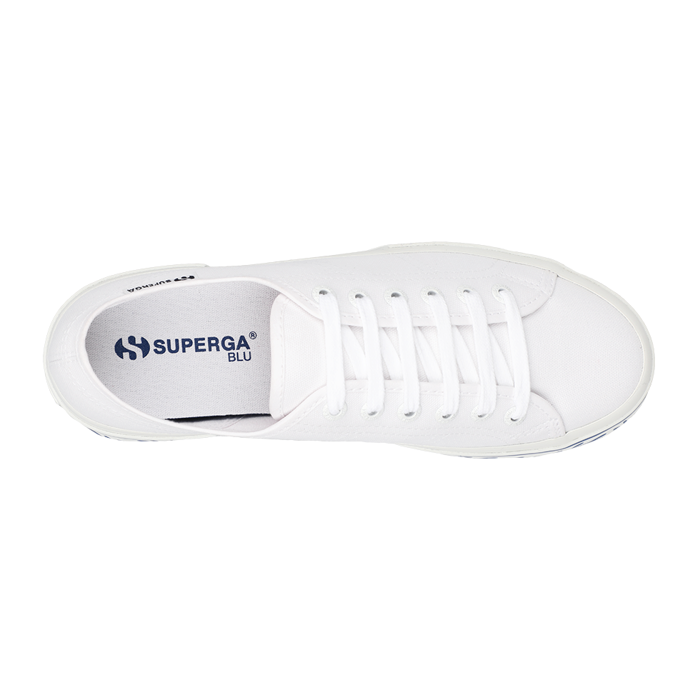 Superga 3740 Platform Ceramic Print Leggera Blue Ceramic