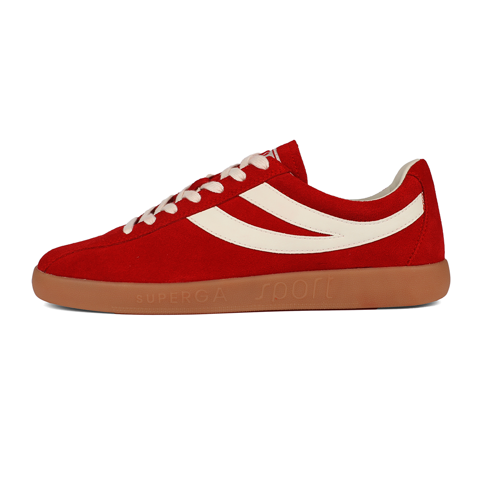 Superga 1960 Capri Sport Red White Mastic Gum