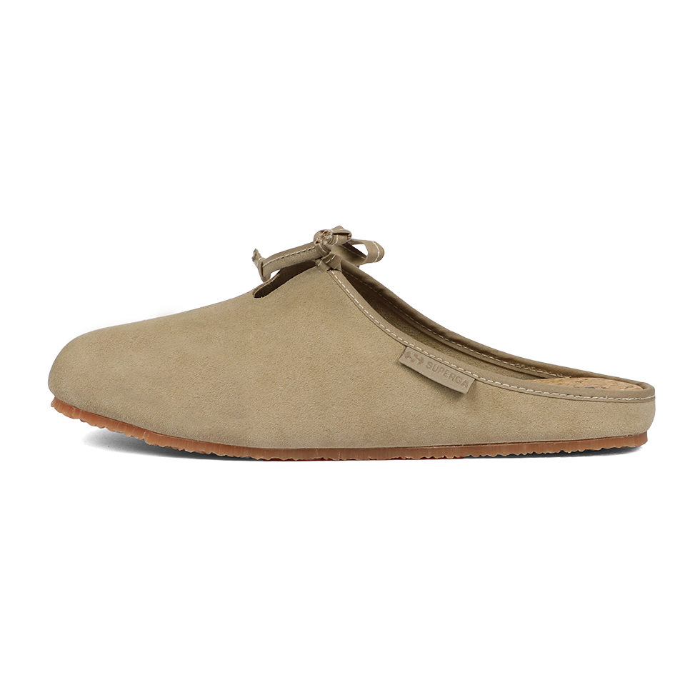 Superga 2445 Ballerina Mule Suede Beige Fog