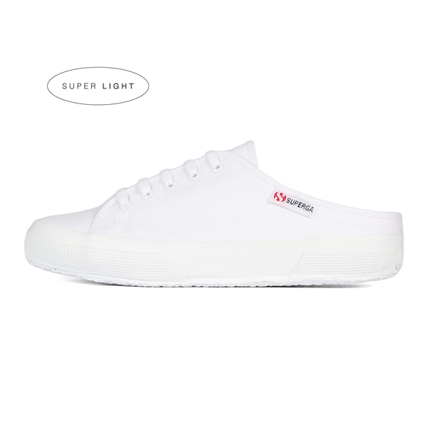 Superga 2401 Nude Mule White