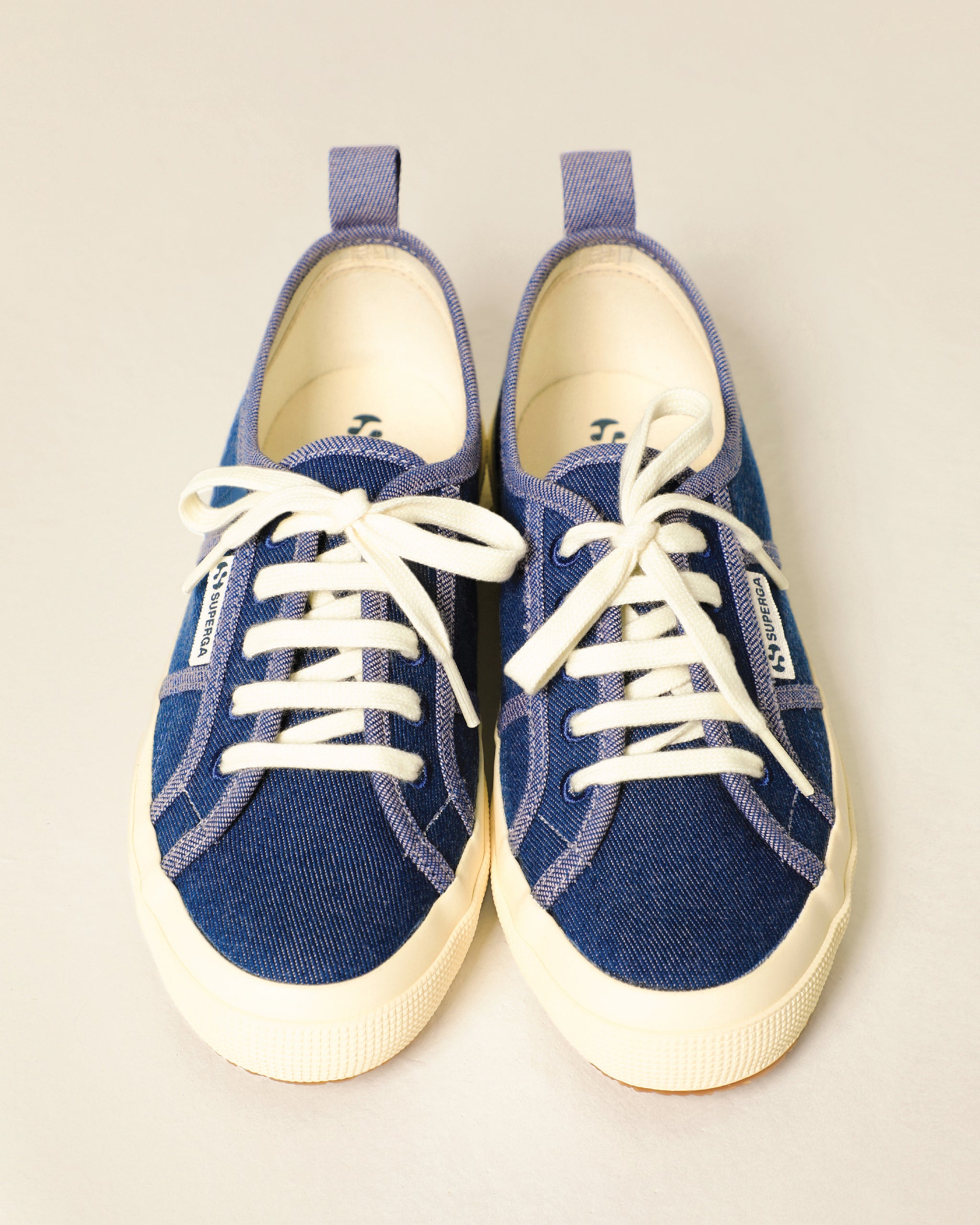 Superga denim sneakers on sale