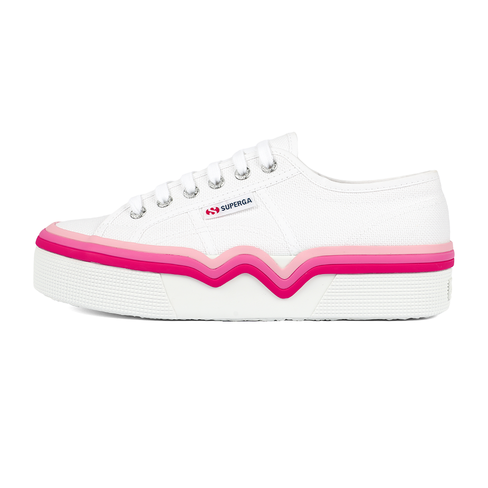 Superga 2740 Liquify Stripes Shaded Pink