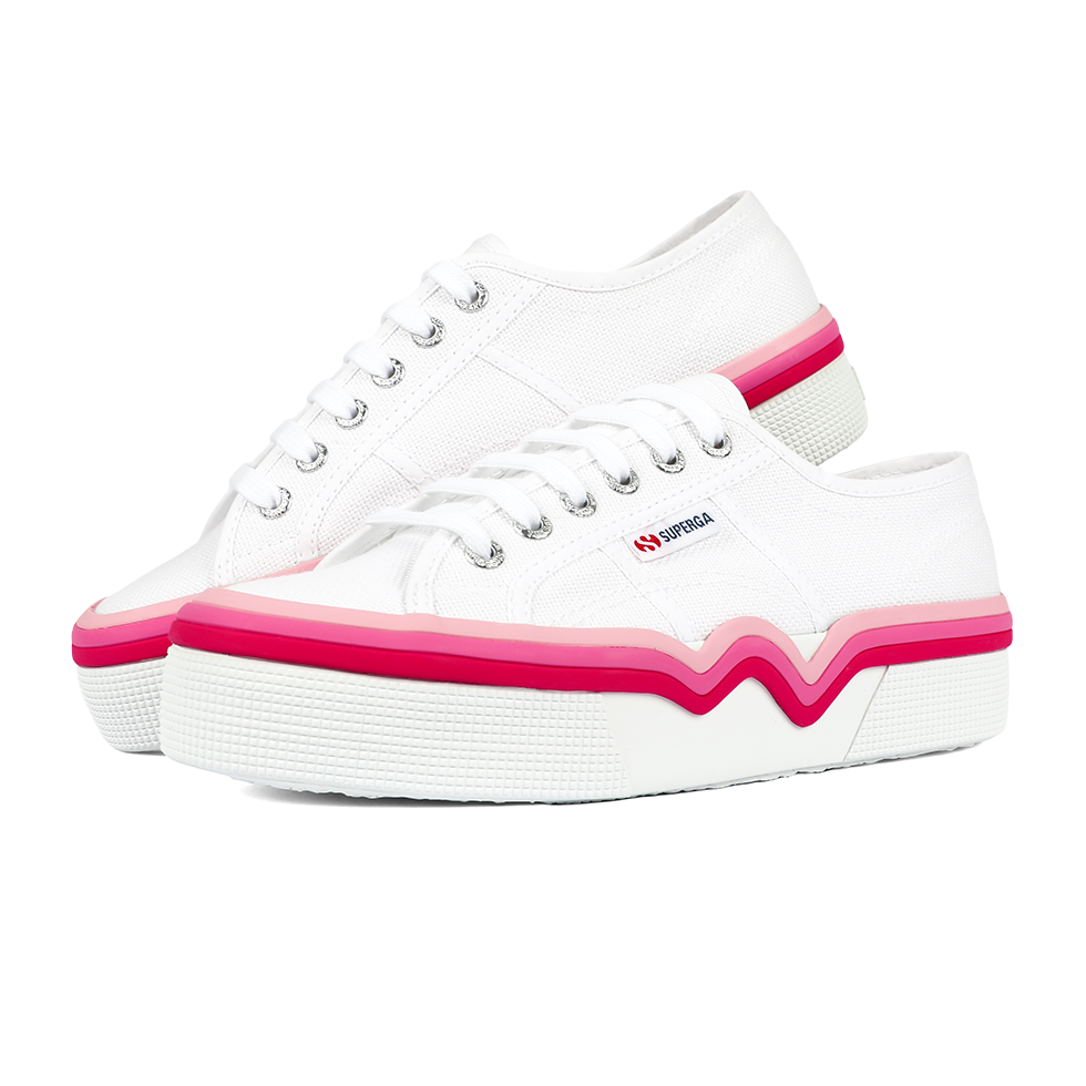 Superga 2740 Liquify Stripes Shaded Pink