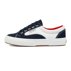 Superga 2750 Blocks White Navy Red