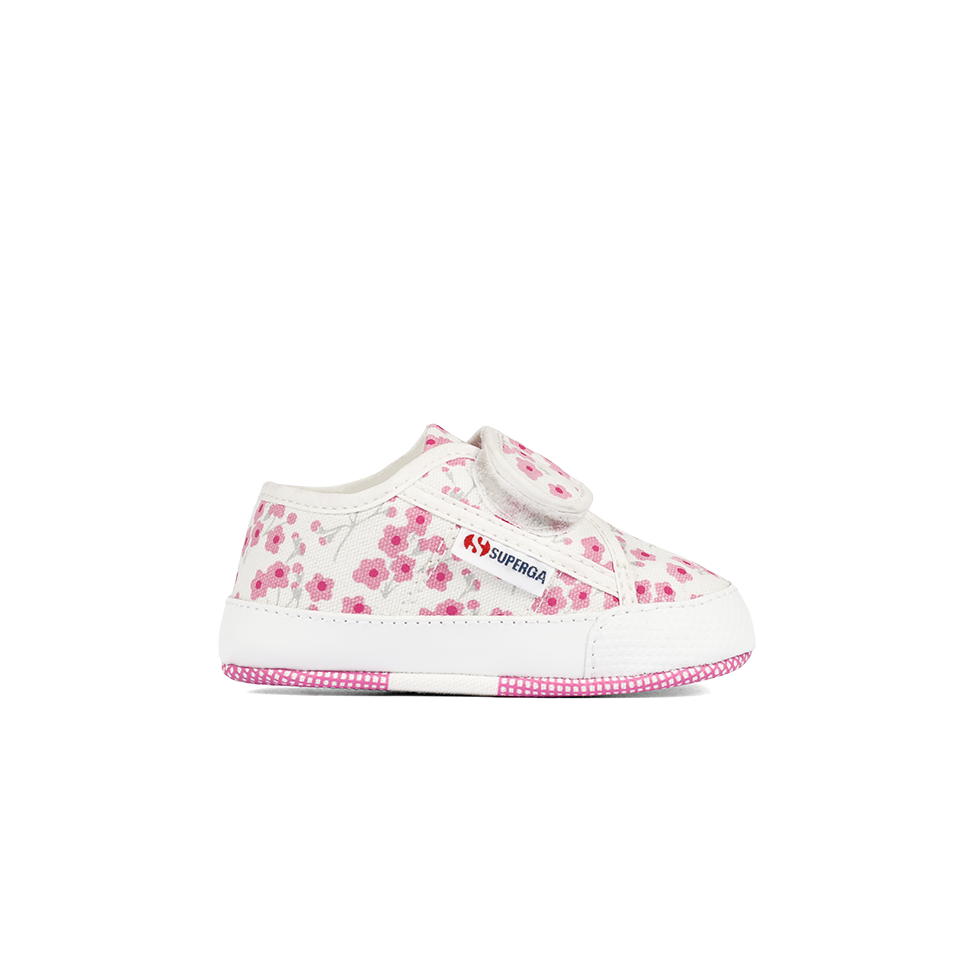 Superga 4006 Baby Strap Cherry Flowers