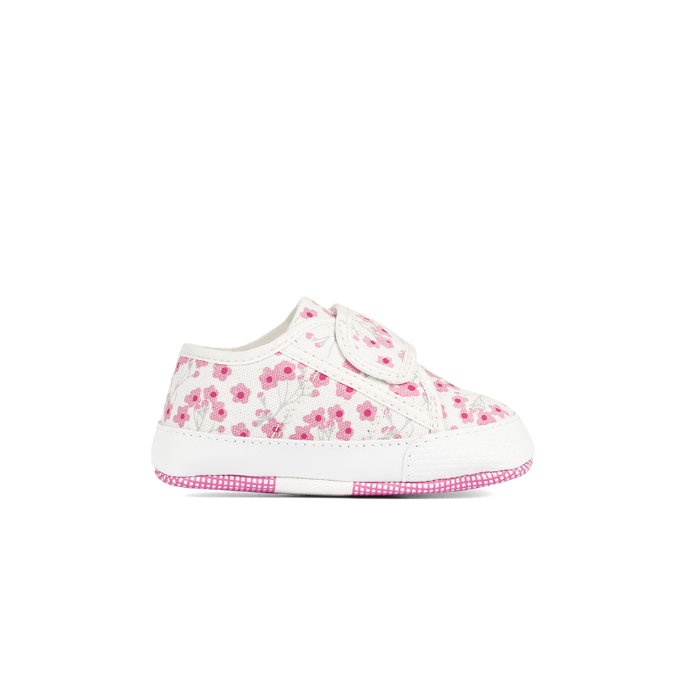 Superga 4006 Baby Strap Cherry Flowers