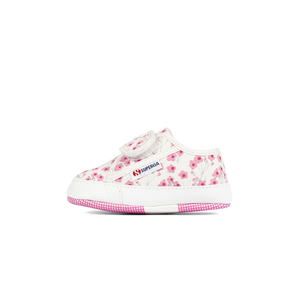 Superga 4006 Baby Strap Cherry Flowers