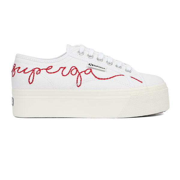 Superga 2790 Red Embroidery