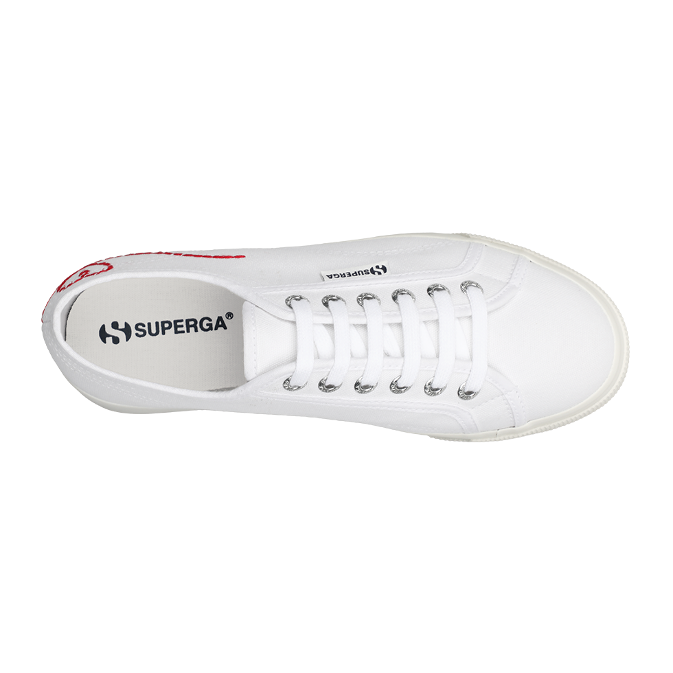 Superga 2790 Red Embroidery