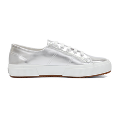 Superga 2750 Mirror Faux Leather Silver