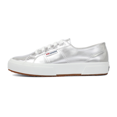 Superga 2750 Mirror Faux Leather Silver