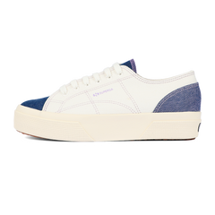 Superga ♡ Atiqa 2740 Platform Reverse Denim Blue Violet