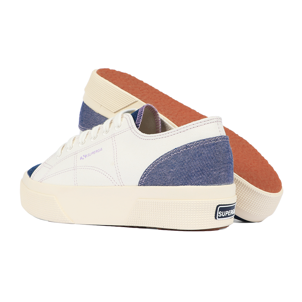 Superga ♡ Atiqa 2740 Platform Reverse Denim Blue Violet