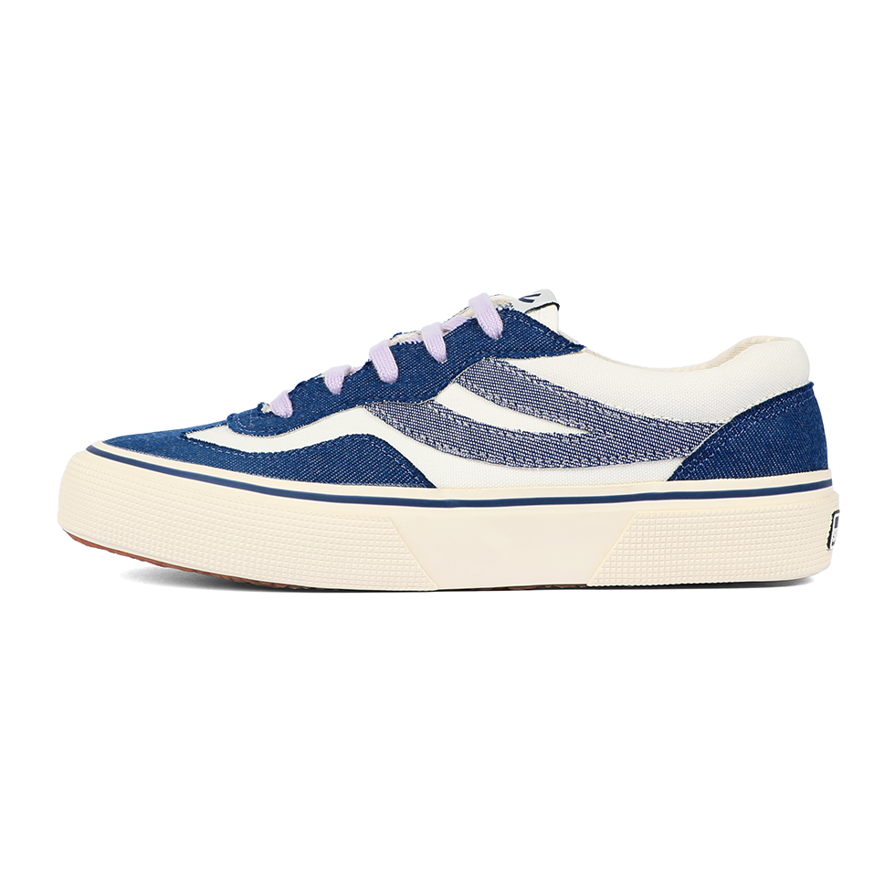 Superga ♡ Atiqa 2941 Revolley Reverse Denim Blue Violet