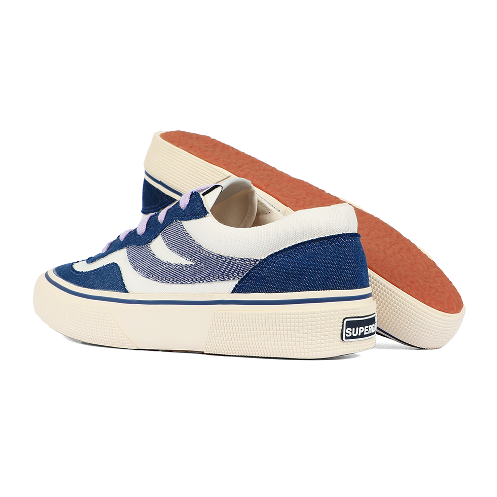 Superga ♡ Atiqa 2941 Revolley Reverse Denim Blue Violet