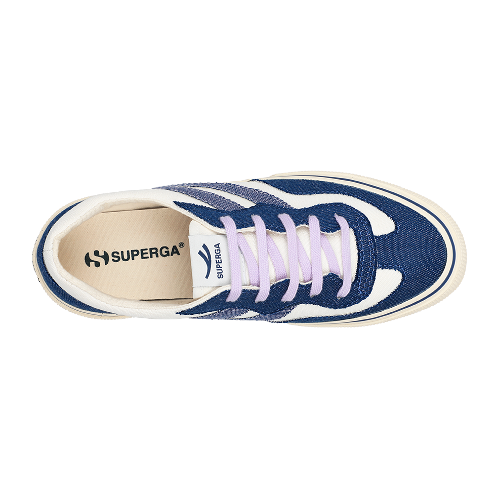 Superga ♡ Atiqa 2941 Revolley Reverse Denim Blue Violet