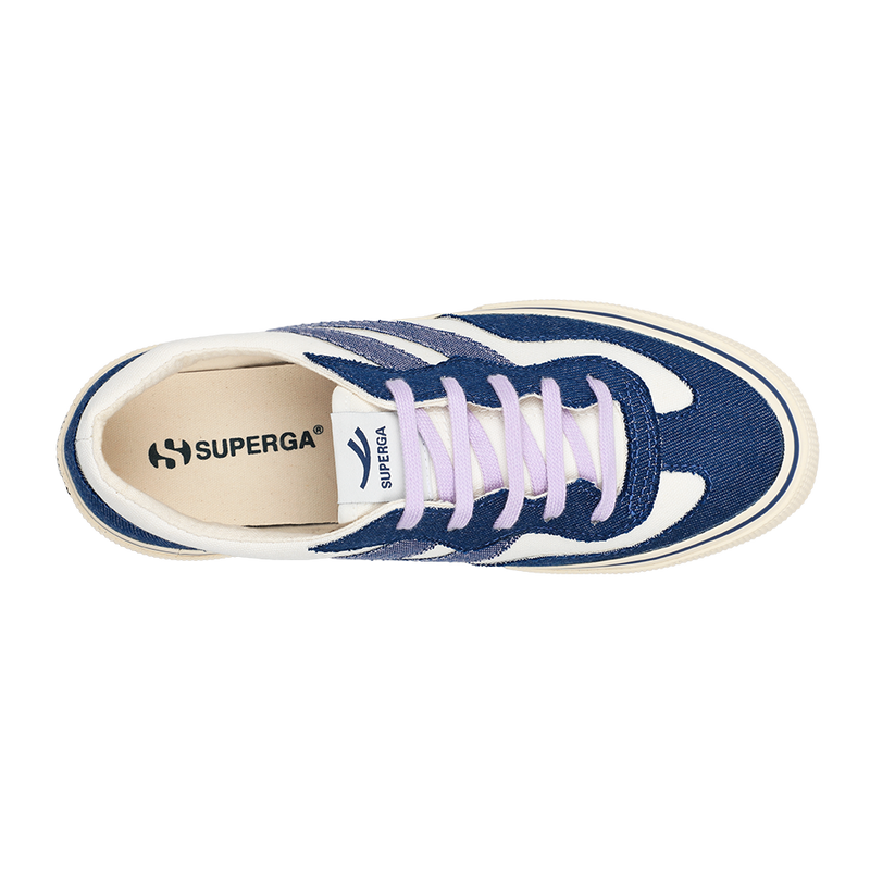 Superga ♡ Atiqa 2941 Revolley Reverse Denim Blue Violet