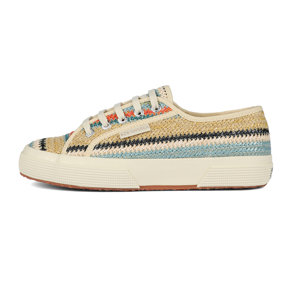 Superga 2750 Raffia Blue Weaving