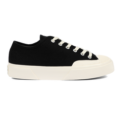 Artifact by Superga 2432 Collect Workwear Low Cut Cotton Canvas Black Off White