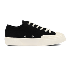 Artifact by Superga 2432 Collect Workwear Low Cut Cotton Canvas Black Off White