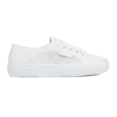 Superga 2750 Flower Sangallo Total White