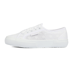 Superga 2750 Flower Sangallo Total White