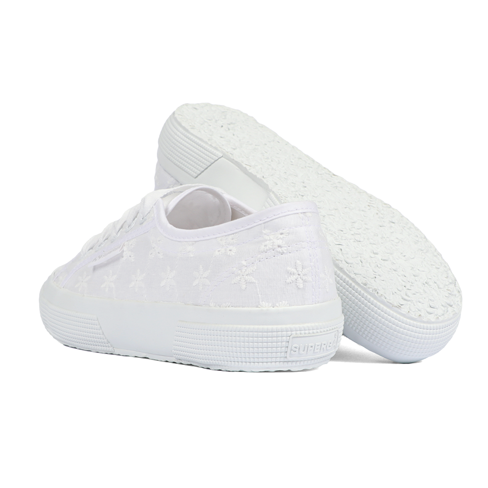 Superga 2750 Flower Sangallo Total White