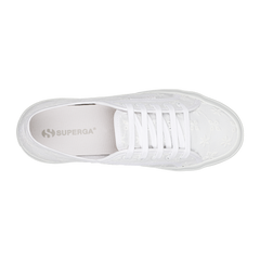 Superga 2750 Flower Sangallo Total White